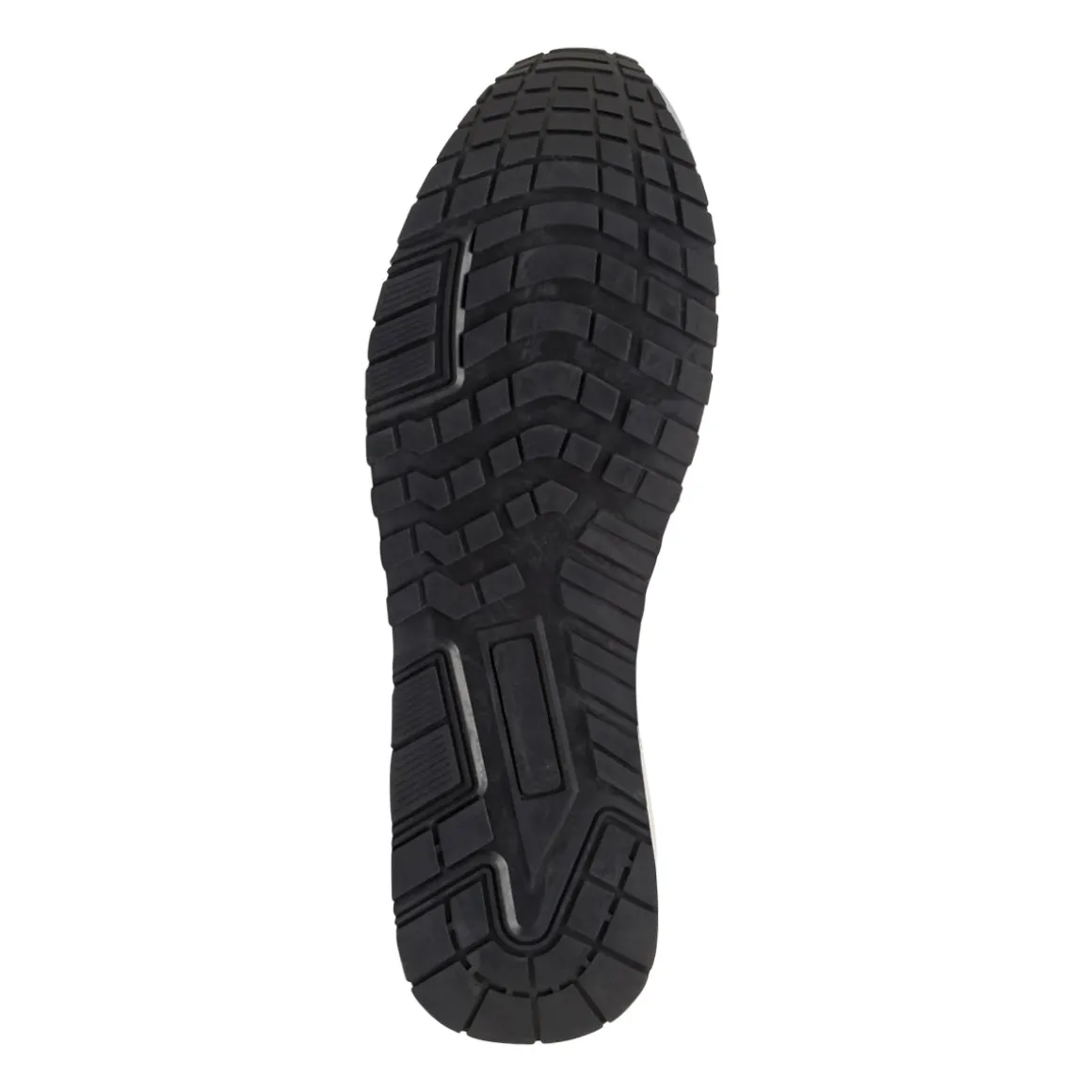 Sneakers uomo grigie e bianche in tessuto mesh con logo Diadora
