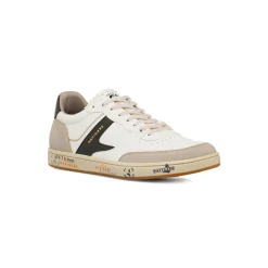 Sneakers uomo Navigare bianche con dettagli neri urban style