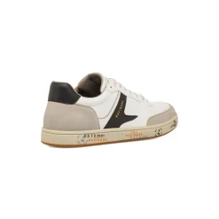 Sneakers uomo Navigare bianche con dettagli neri urban style