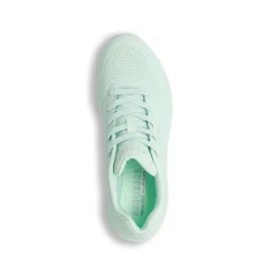 Sneakers verdi chiaro da Donna con suola ad aria e memory Foam Skechers Uno
