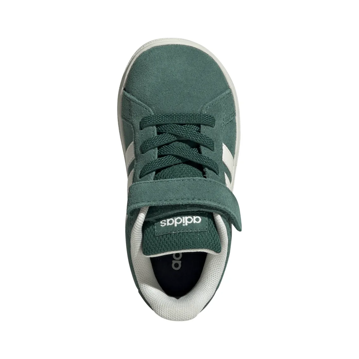 Sneakers verdi con chiusura a strappo da Bambino adidas