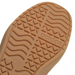 Sneakers verdi da Ragazza adidas VL Court Bold con dettagli rosa