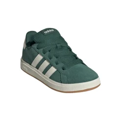 Sneakers verdi da Ragazzo in suede GRAND COURT 00s adidas