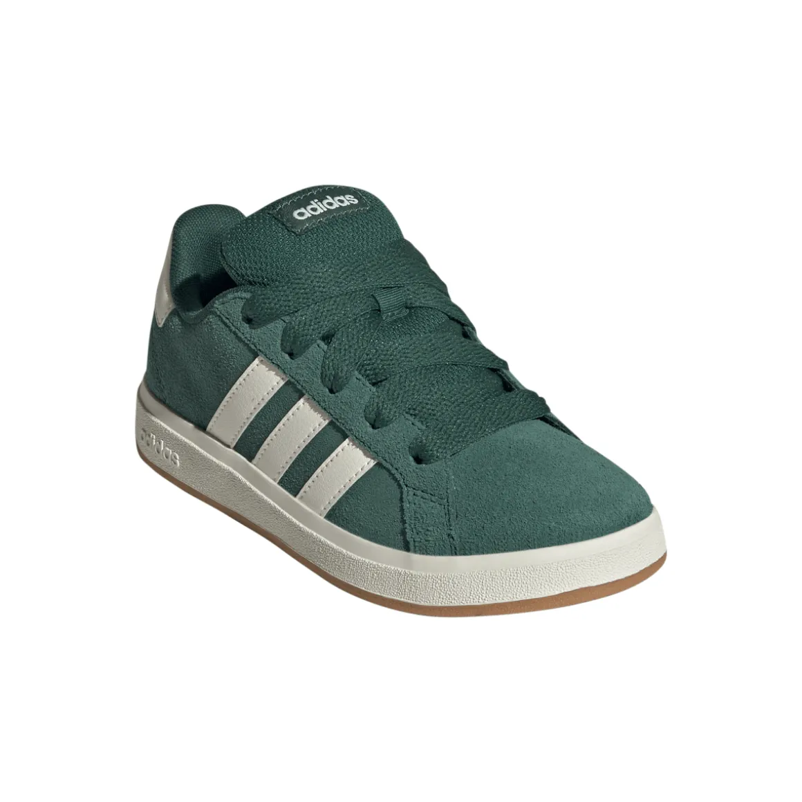 Sneakers verdi da Ragazzo in suede GRAND COURT 00s adidas