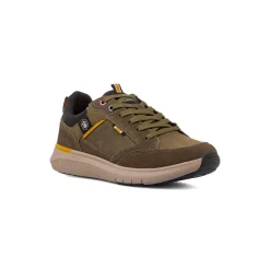 Sneakers verdi da Uomo con inserti in contrasto Lumberjack