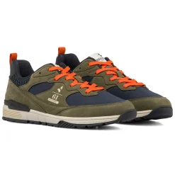 Sneakers Verdi da Uomo con dettagli in contrasto Navigare