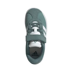 Sneakers verdi effetto scamosciato da Bambino e Ragazzo adidas