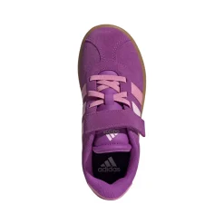 Sneakers viola da Bambina con chiusura a strappo VL COURT 3.0 adidas