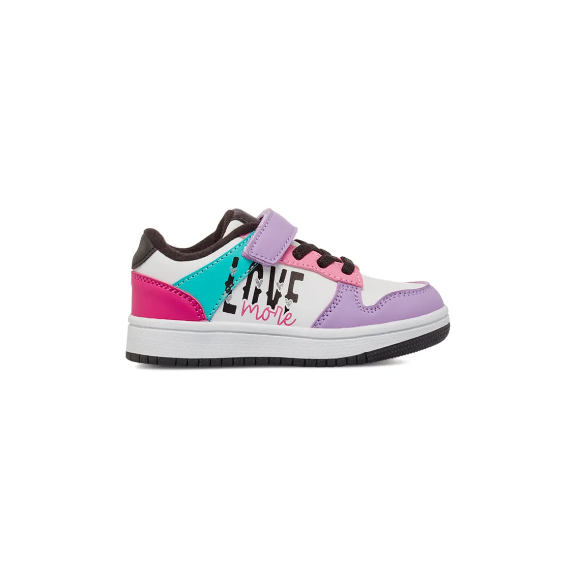 Sneakers viola e rosa da Bambina Dieci Baci