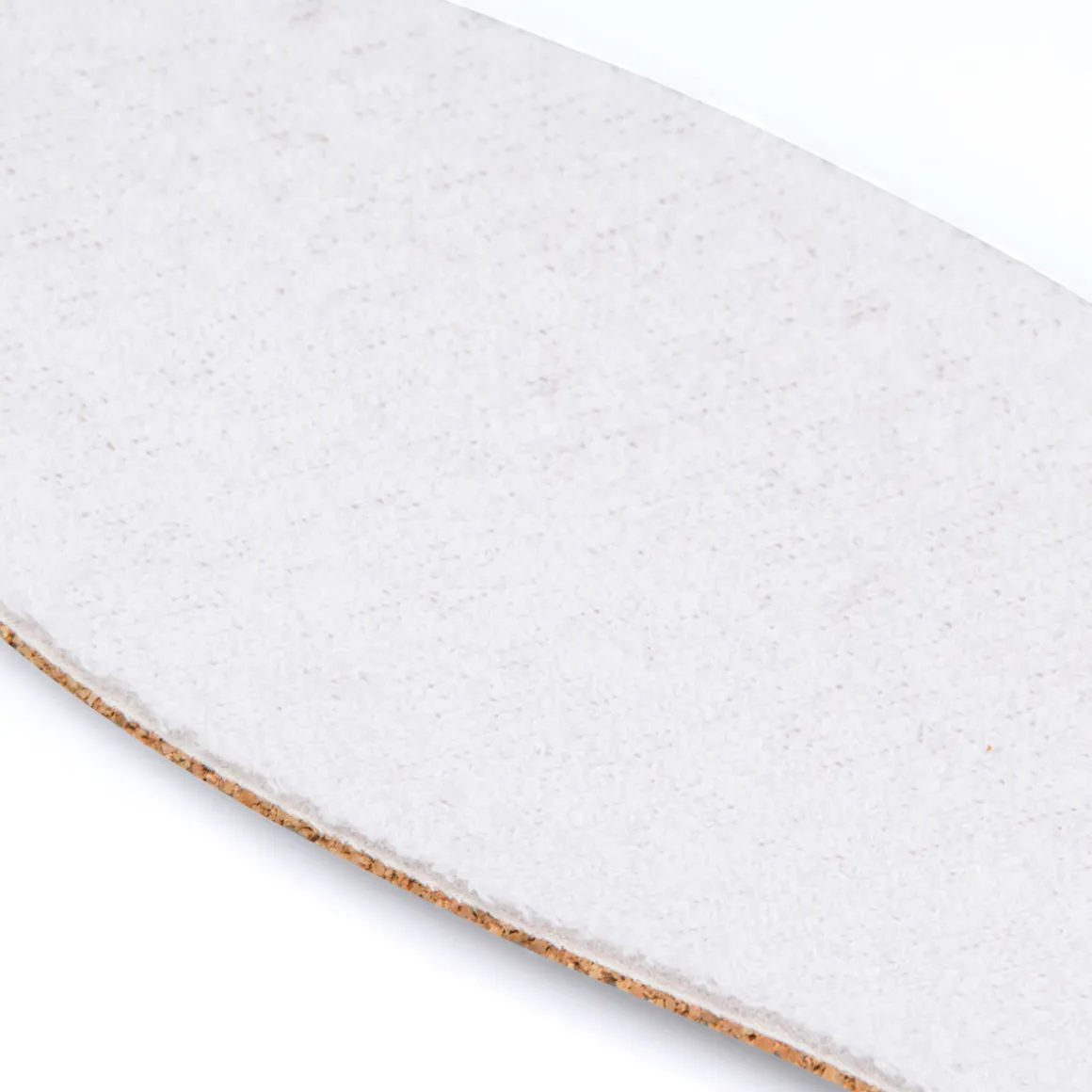 Solette triplo strato in sughero naturale Silver