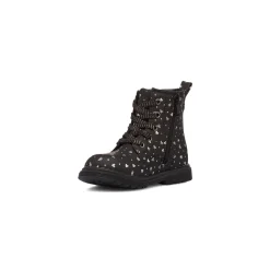 Stivaletti da ragazza neri con dettagli glitter Le Scarpe di Alice