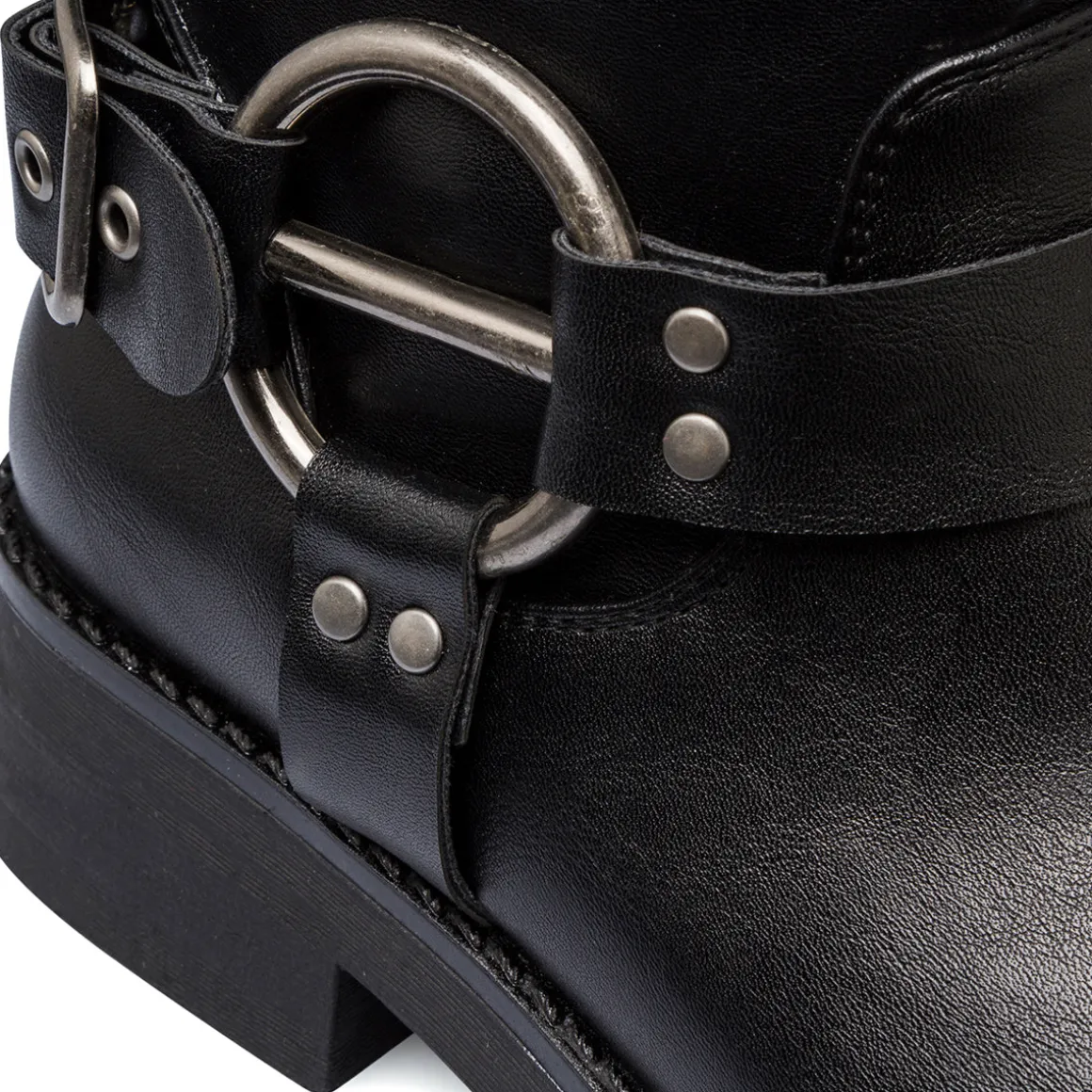 Stivaletti biker da donna neri Lora Ferres