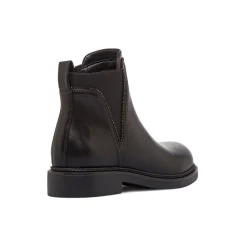 Stivaletti Chelsea neri da Donna con zip e borchie Lora Ferres
