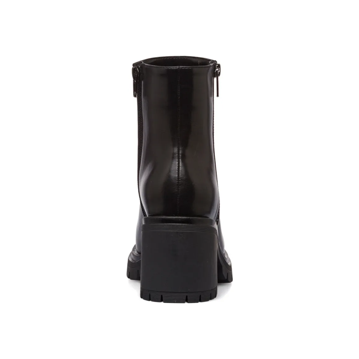 Stivaletti chunky neri con tacco 7,5 cm da donna Lora Ferres