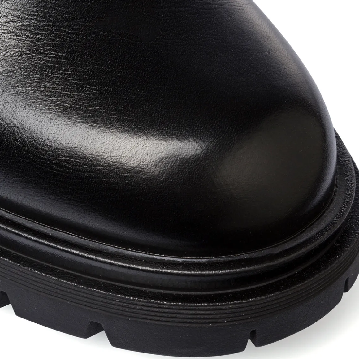 Stivaletti chunky neri con tacco 7,5 cm da donna Lora Ferres