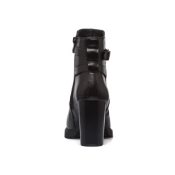 Stivaletti comfort neri con fibbia da Donna P Soft
