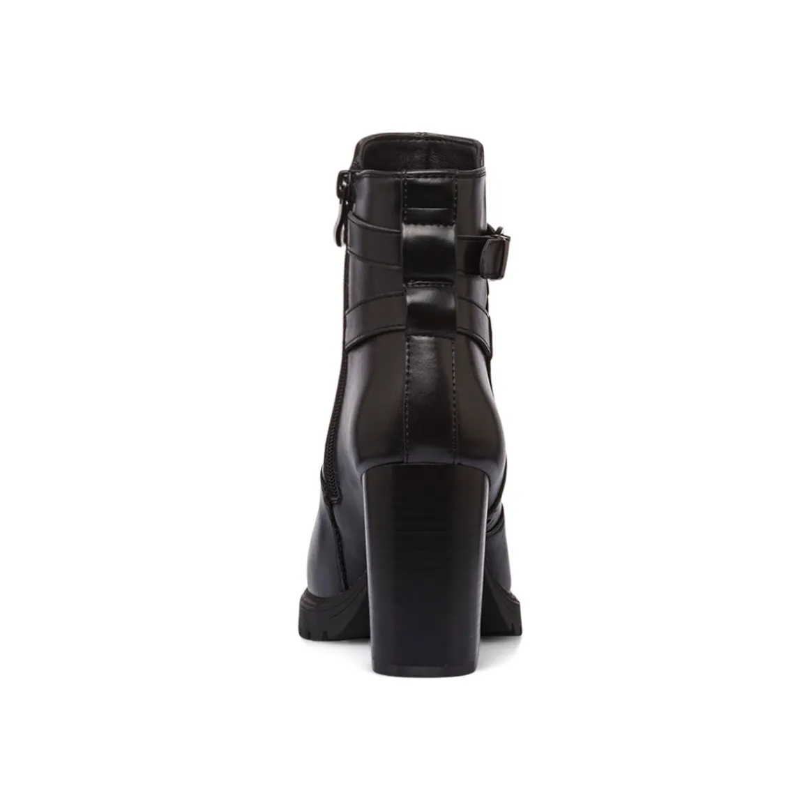 Stivaletti comfort neri con fibbia da Donna P Soft