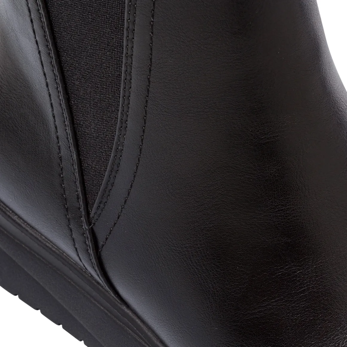 Stivaletti comfort neri da Donna con zip P Soft