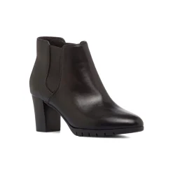 Stivaletti comfort neri da Donna con tacco 6,5 cm P Soft