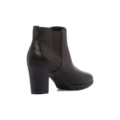 Stivaletti comfort neri da Donna con tacco 6,5 cm P Soft