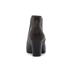 Stivaletti comfort neri da Donna con tacco 6,5 cm P Soft