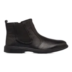 Stivaletti comfort neri da uomo in pelle P Soft