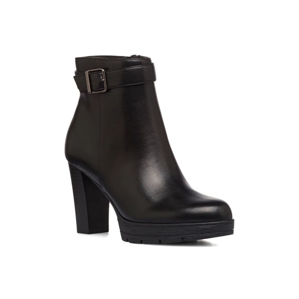 Stivaletti comfort neri da Donna con fibbia P Soft