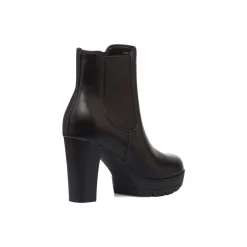 Stivaletti comfort neri da Donna con tacco 9 cm P Soft