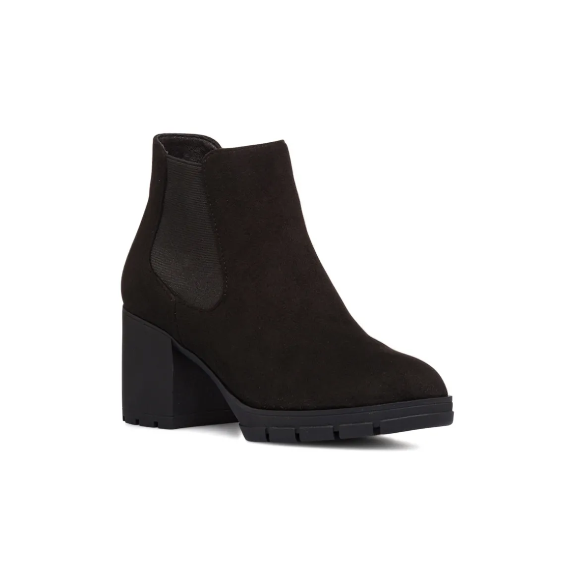 Stivaletti comfort neri da Donna con tacco 7 cm P Soft
