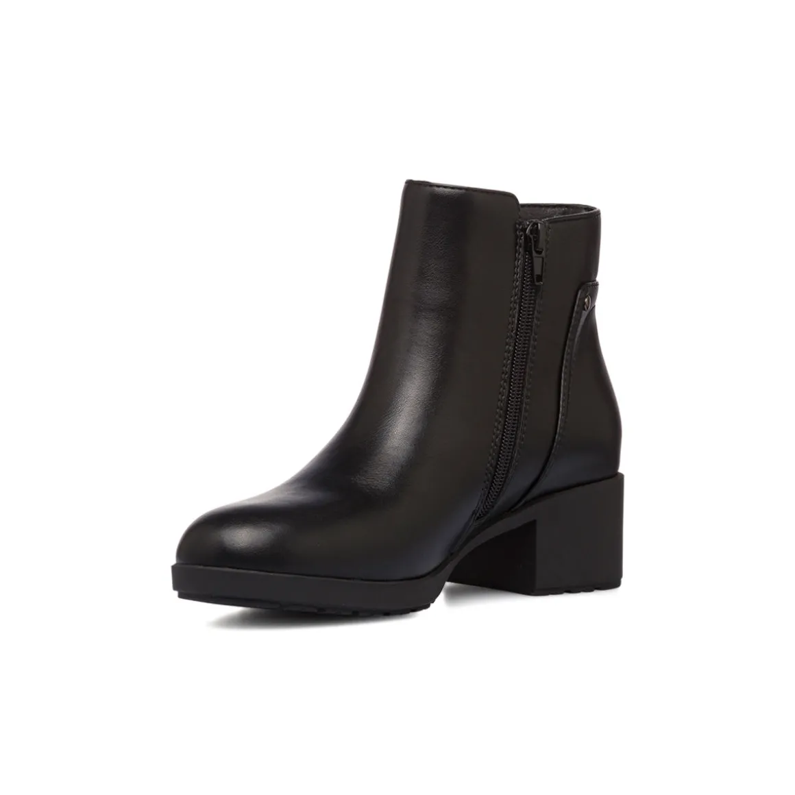 Stivaletti comfort neri da Donna con zip P Soft
