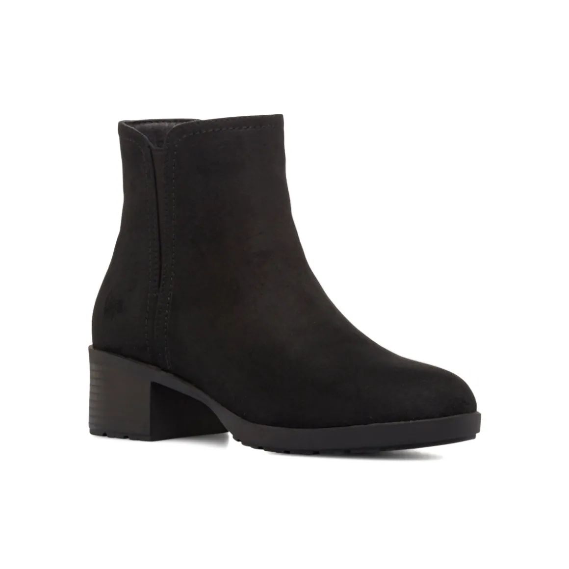 Stivaletti comfort neri da Donna con tacco basso P Soft