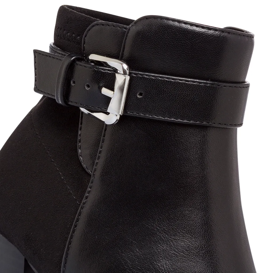 Stivaletti comfort neri da Donna con tacco 7 cm P Soft