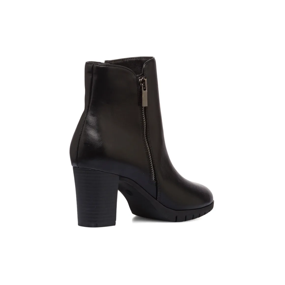 Stivaletti comfort neri da Donna con tacco 7 cm P Soft