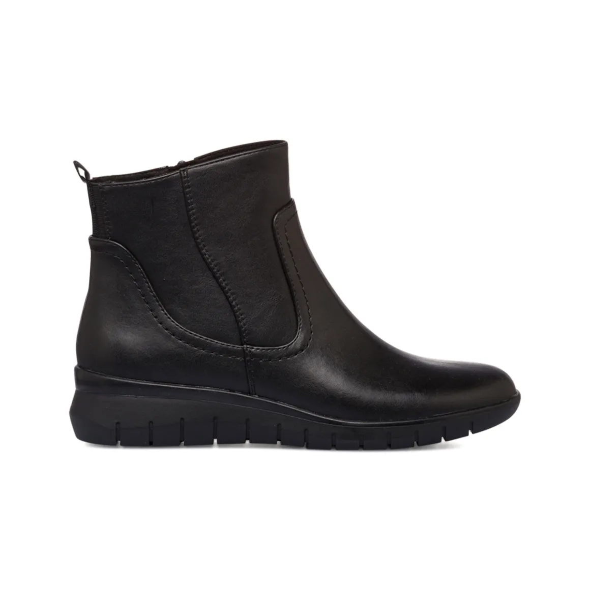 Stivaletti comfort neri da Donna P Soft