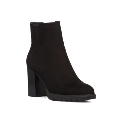 Stivaletti comfort neri da Donna con tacco 9 cm P Soft