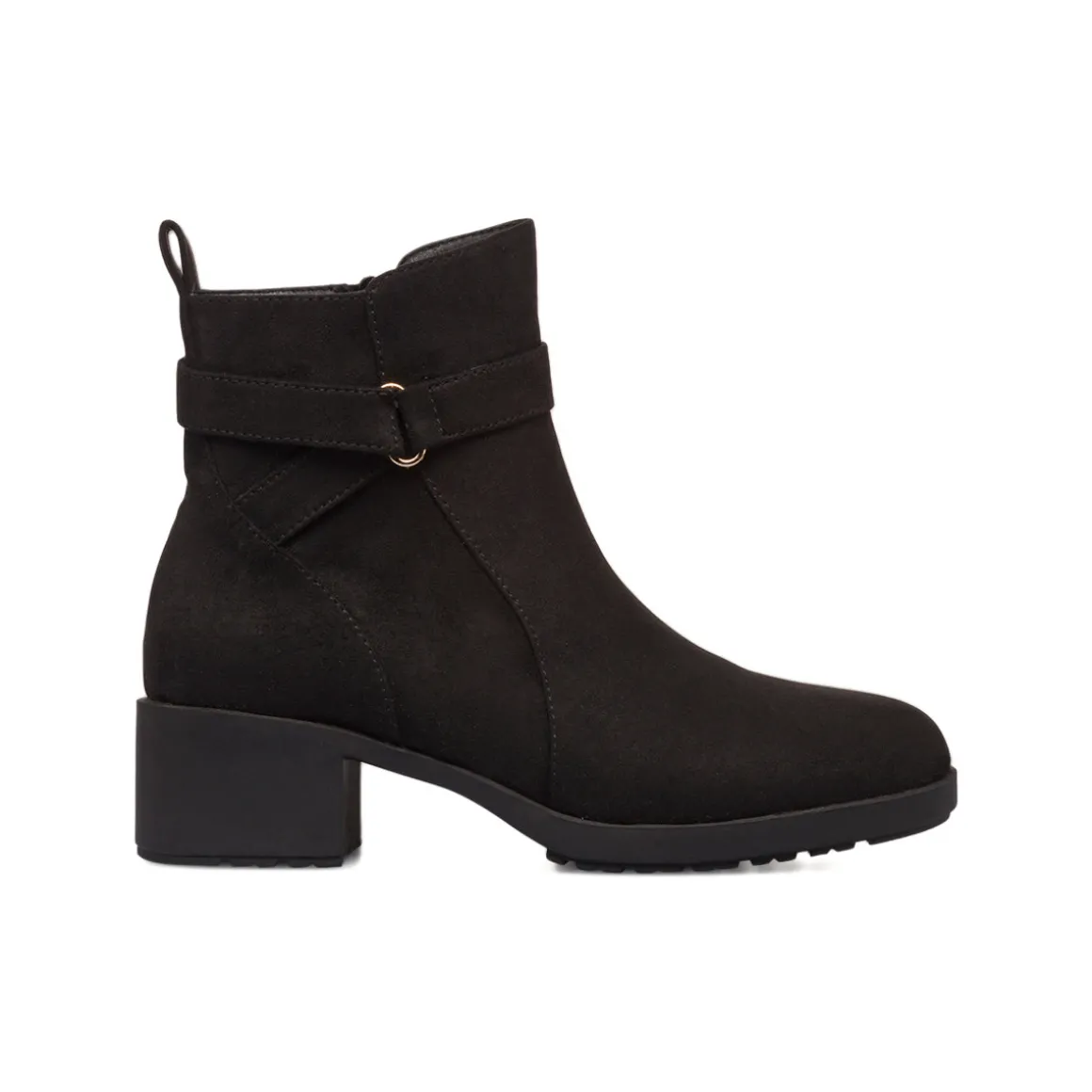 Stivaletti comfort neri da Donna con fibbia P Soft