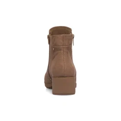 Stivaletti comfort taupe da Donna con tacco 5 cm P Soft
