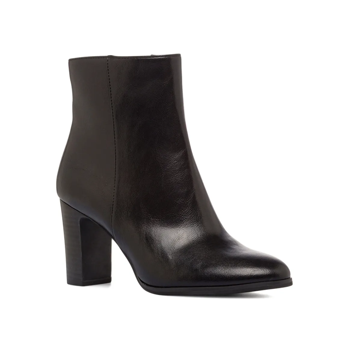 Stivaletti comodi e flessibili neri da Donna con tacco 7,5 cm P Smart