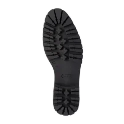 Stivaletti con elastici marroni in pelle da uomo con suola chunky Primopiano