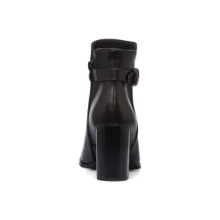Stivaletti con tacco 7,5 cm da donna neri Lora Ferres