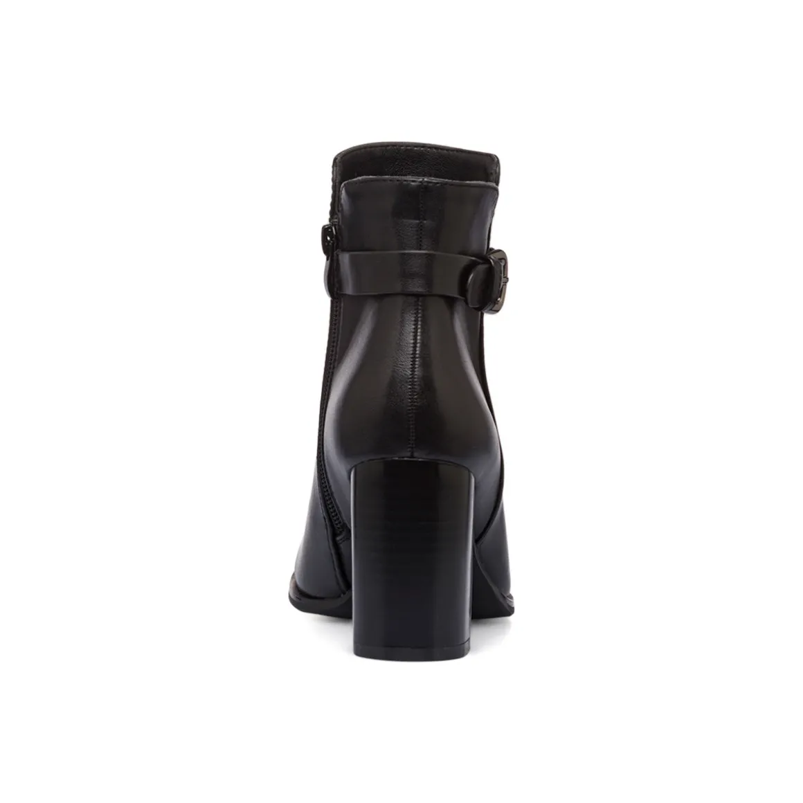 Stivaletti con tacco 7,5 cm da donna neri Lora Ferres