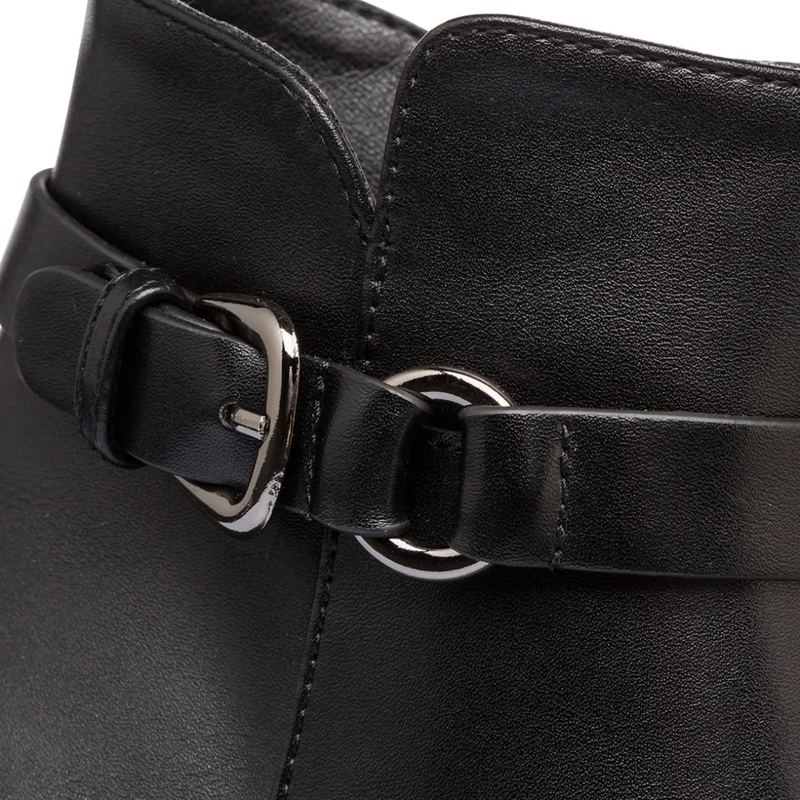 Stivaletti con tacco 7,5 cm da donna neri Lora Ferres