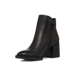 Stivaletti con tacco 6,5 cm da donna neri Lora Ferres