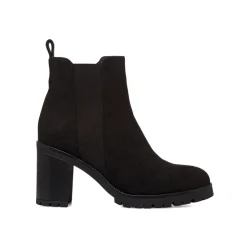 Stivaletti con tacco 8,5 cm neri da donna Lora Ferres