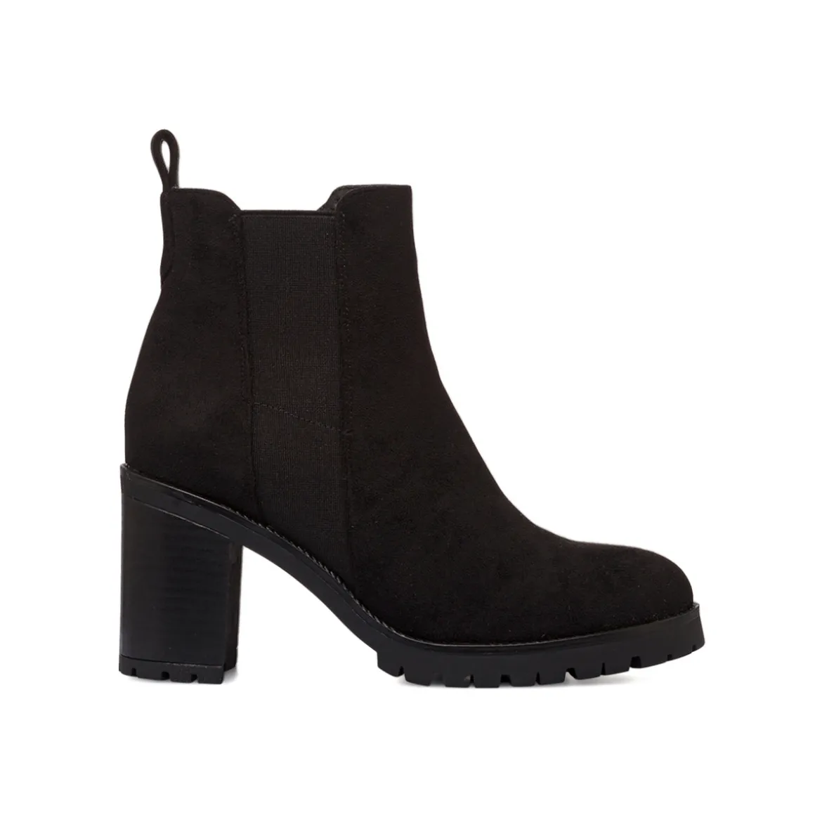 Stivaletti con tacco 8,5 cm neri da donna Lora Ferres