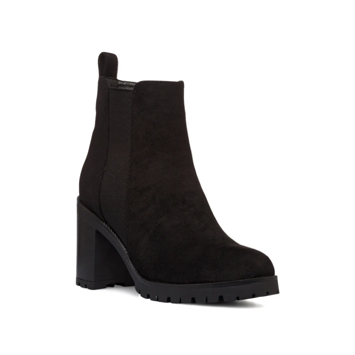 Stivaletti con tacco 8,5 cm neri da donna Lora Ferres