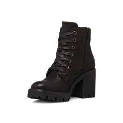 Stivaletti con tacco 8 cm neri da donna Lora Ferres