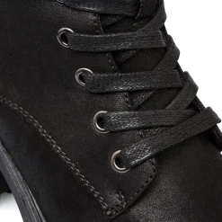 Stivaletti con tacco 8 cm neri da donna Lora Ferres