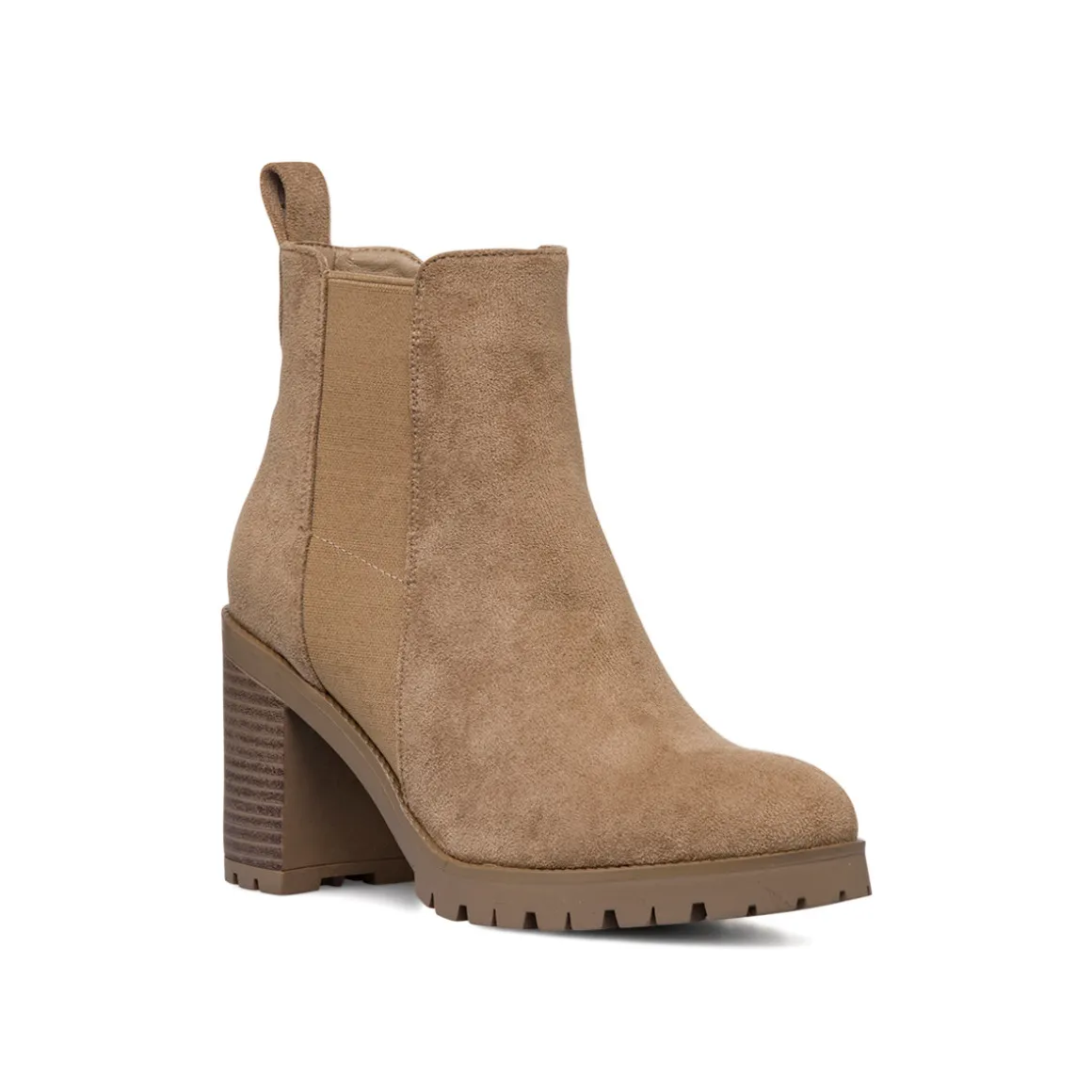 Stivaletti con tacco 8,5 cm taupe da donna Lora Ferres