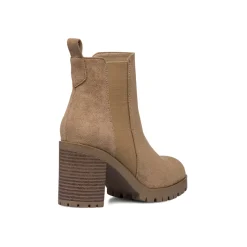 Stivaletti con tacco 8,5 cm taupe da donna Lora Ferres
